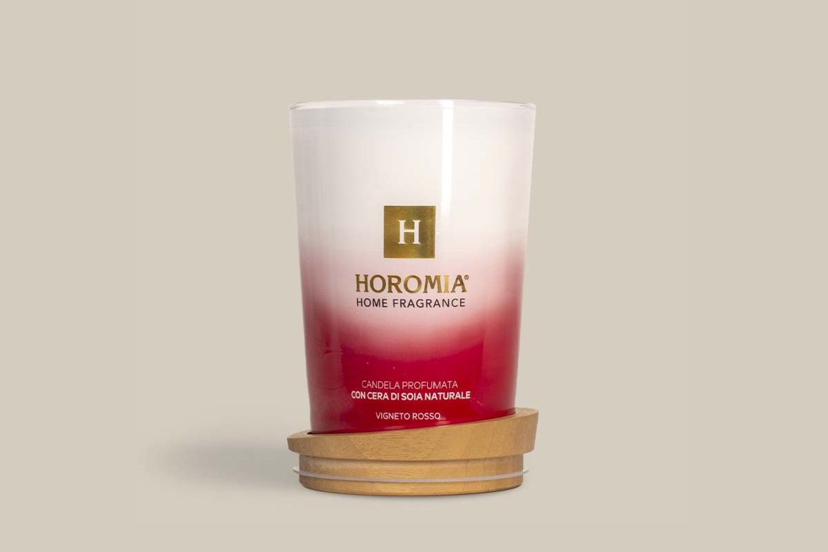 VIGNETO ROSSO HOROMIA candela profumata