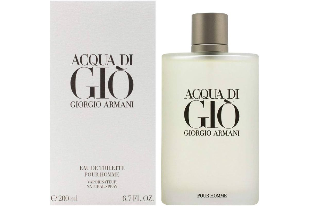 Il profumo più venduto al mondo Acqua di Giò Giorgio Armani